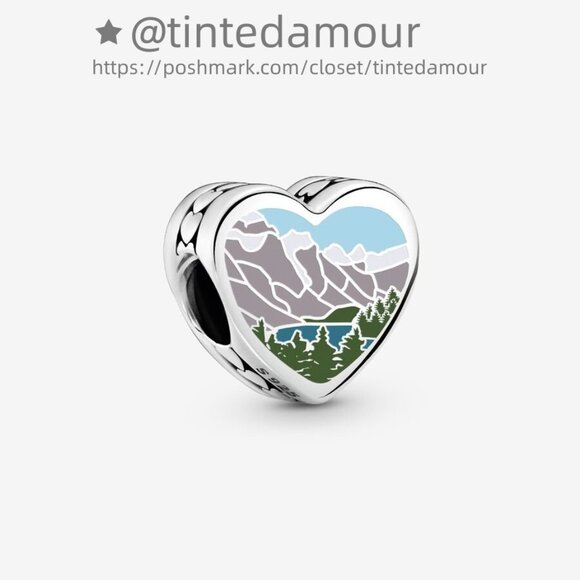 Pandora Idaho Heart Charm|Pendant - Picture 1 of 2
